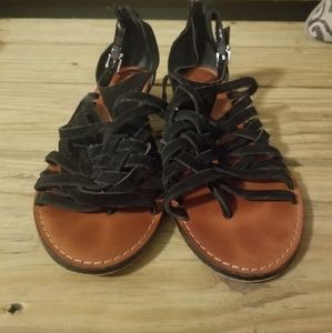 Vince Camuto black syndia strappy sandals